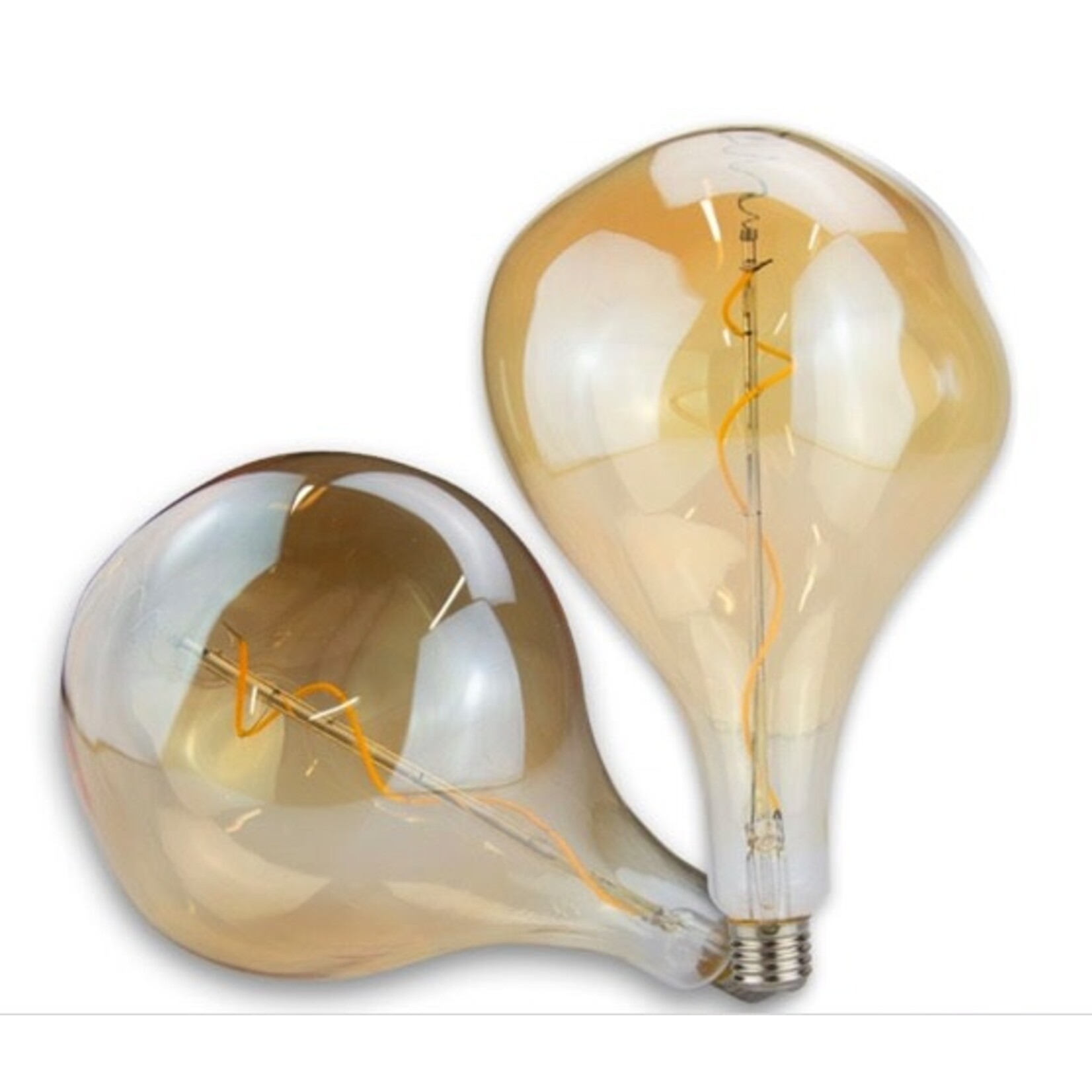 Leuchtmittel E27 Vintage LED, Glas amber, dimmbar