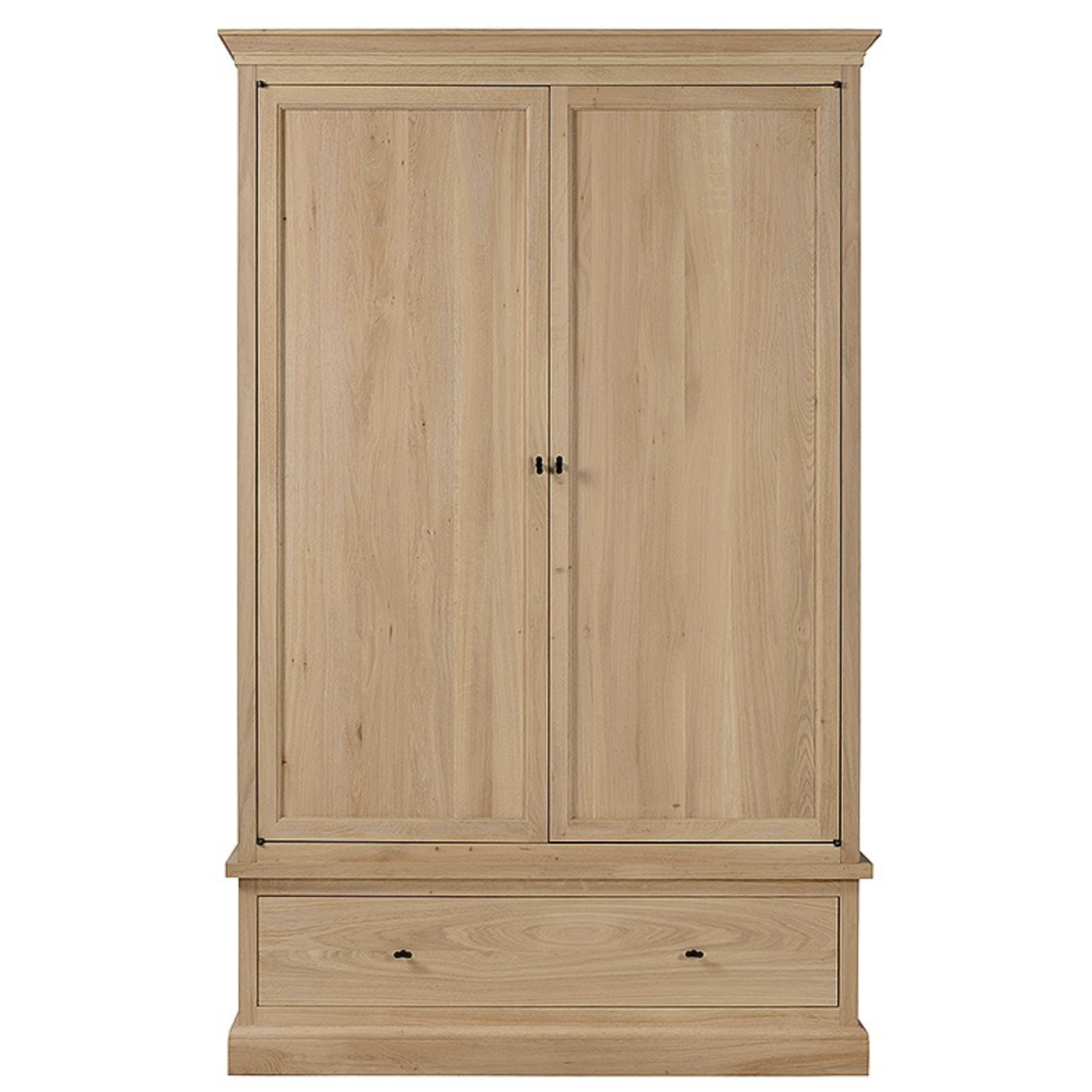 Corby Kleiderschrank Eiche 2er, 145x60xH215cm