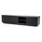 TV Kommode Hemet 200x42xH45cm Eiche schwarz