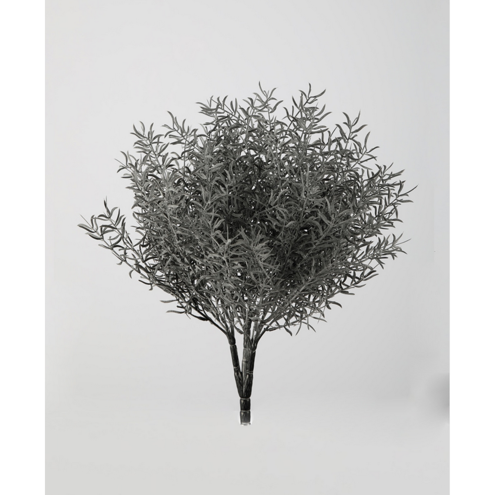 Kunstpflanze Busch grau ca 38cm