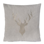 Romeo Kissen Hirsch creme 55x55cm