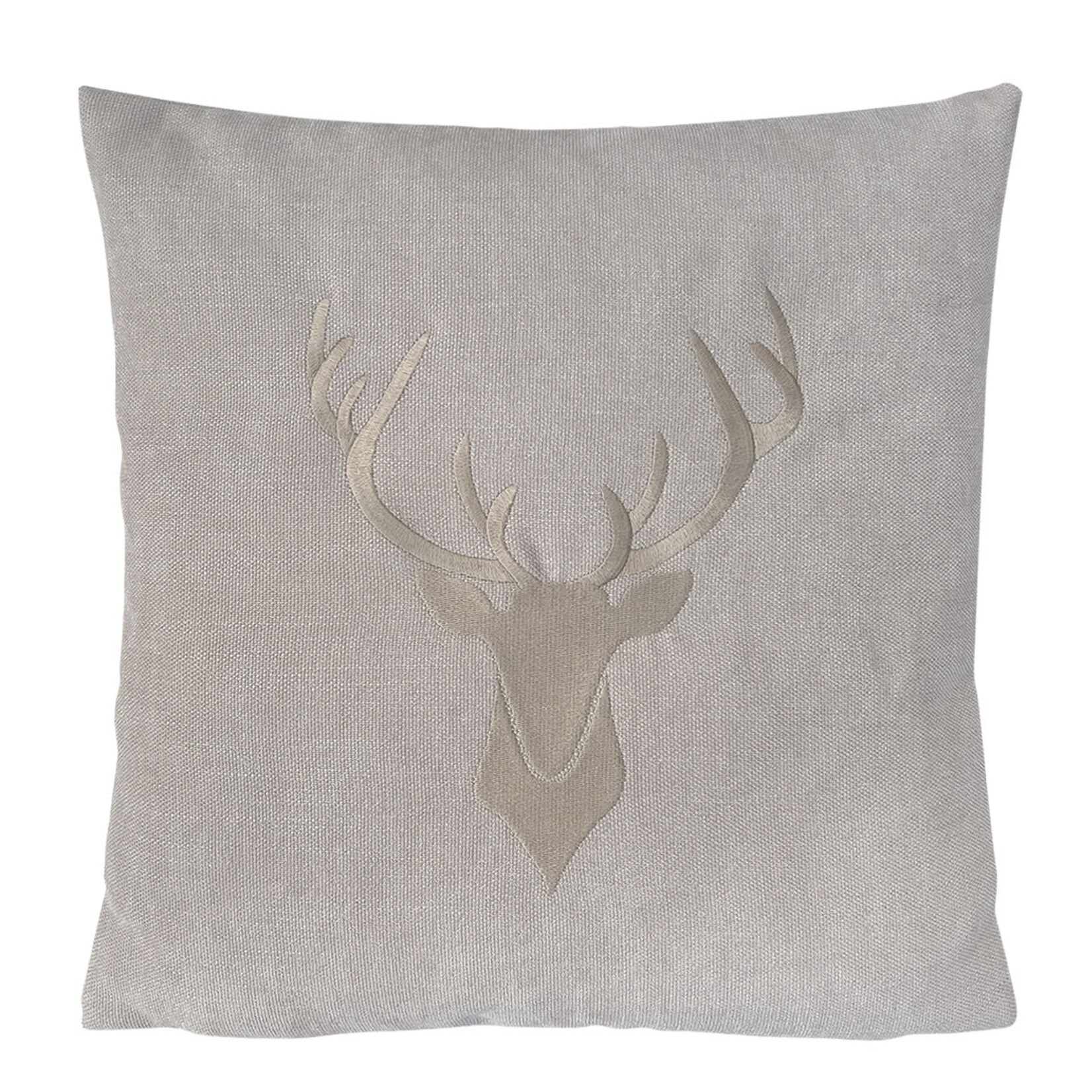 Romeo Kissen Hirsch creme 55x55cm