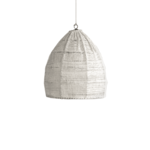 Andalusia Hängelampe L, Baumwolle handgewoben, 63xH79cm