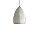 Andalusia Hängelampe S, Baumwolle handgewoben, 43xH78cm