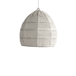 Andalusia Hängelampe XL, Baumwolle handgewoben, 81xH87cm