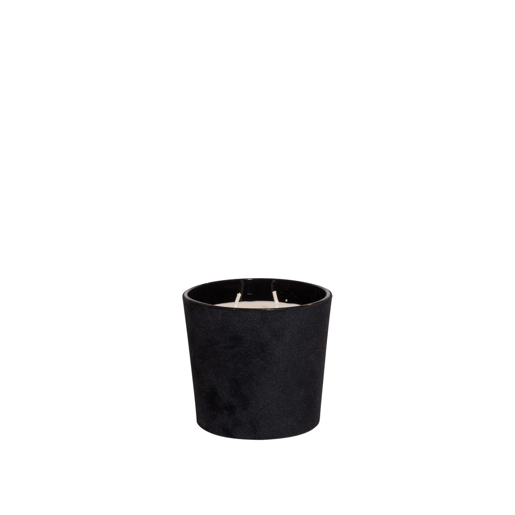 Kerze Velvet small, Farbe: black