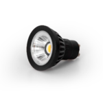 LED GU10 DimToWarm 24° black 2700K-1800K 6W CRI95 220-240V