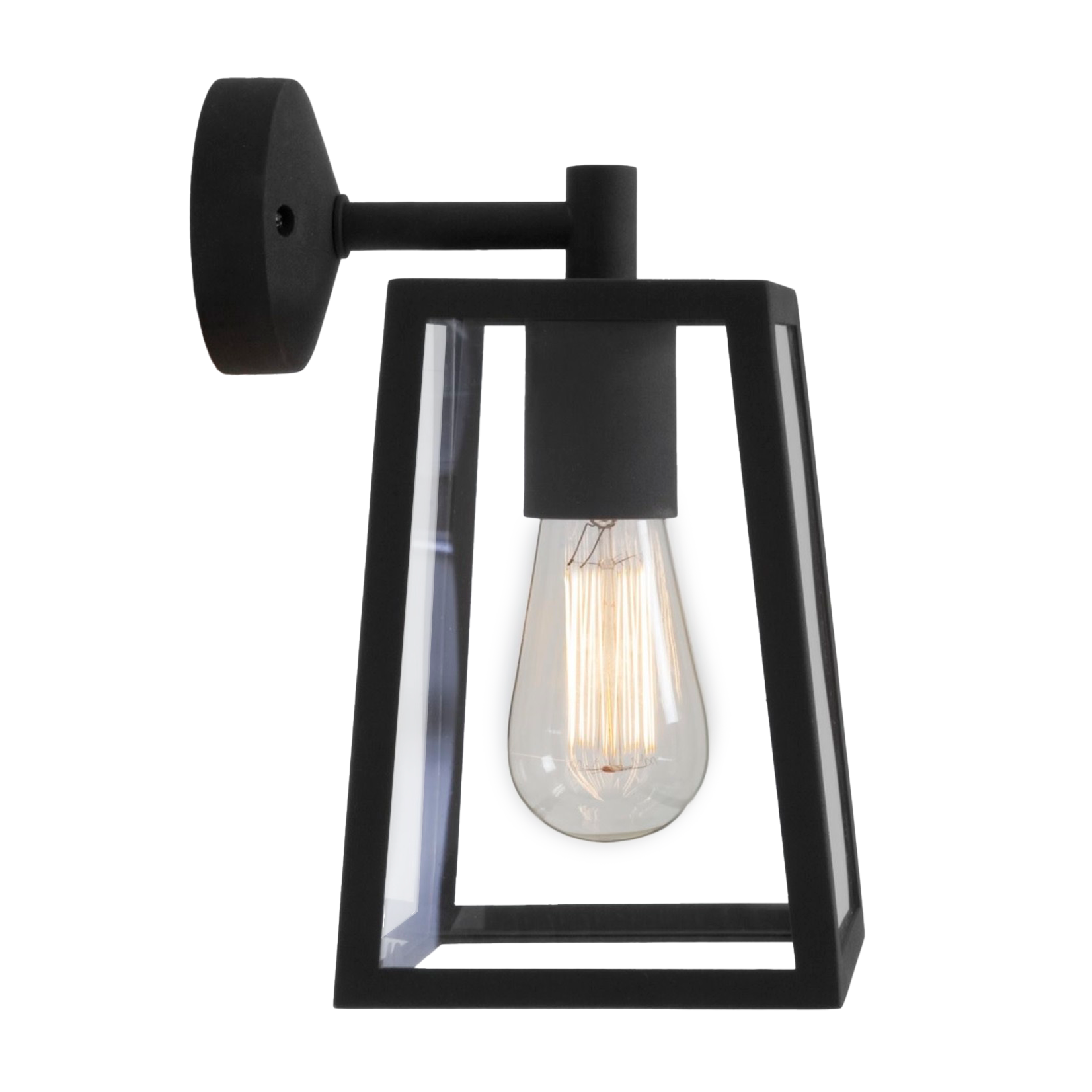 Compt Outdoor Wandlampe 15x20xH28cm schwarz