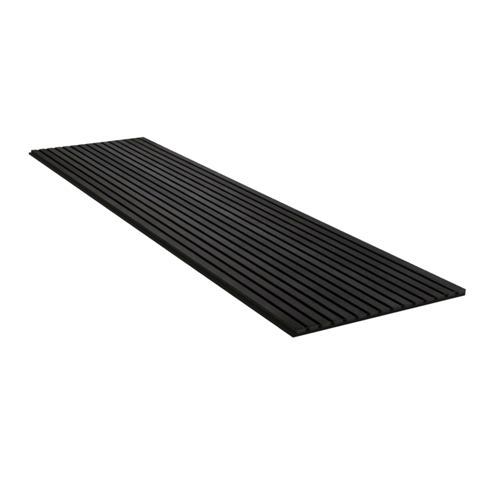 Akustikpaneel - Esche schwarz, 240x60x2.2cm