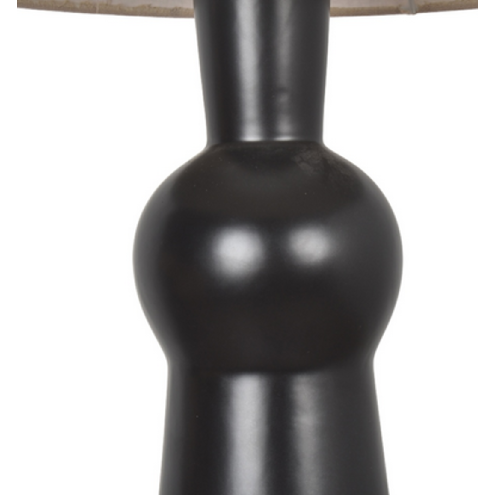 Lampenständer D32xH65cm Keramik schwarz
