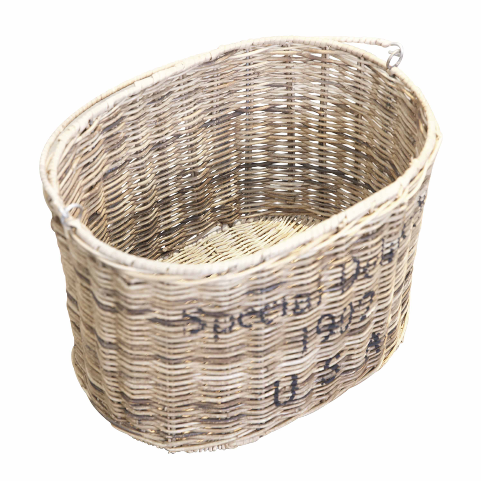 Rattan Velo Korb, 38x27x29cm