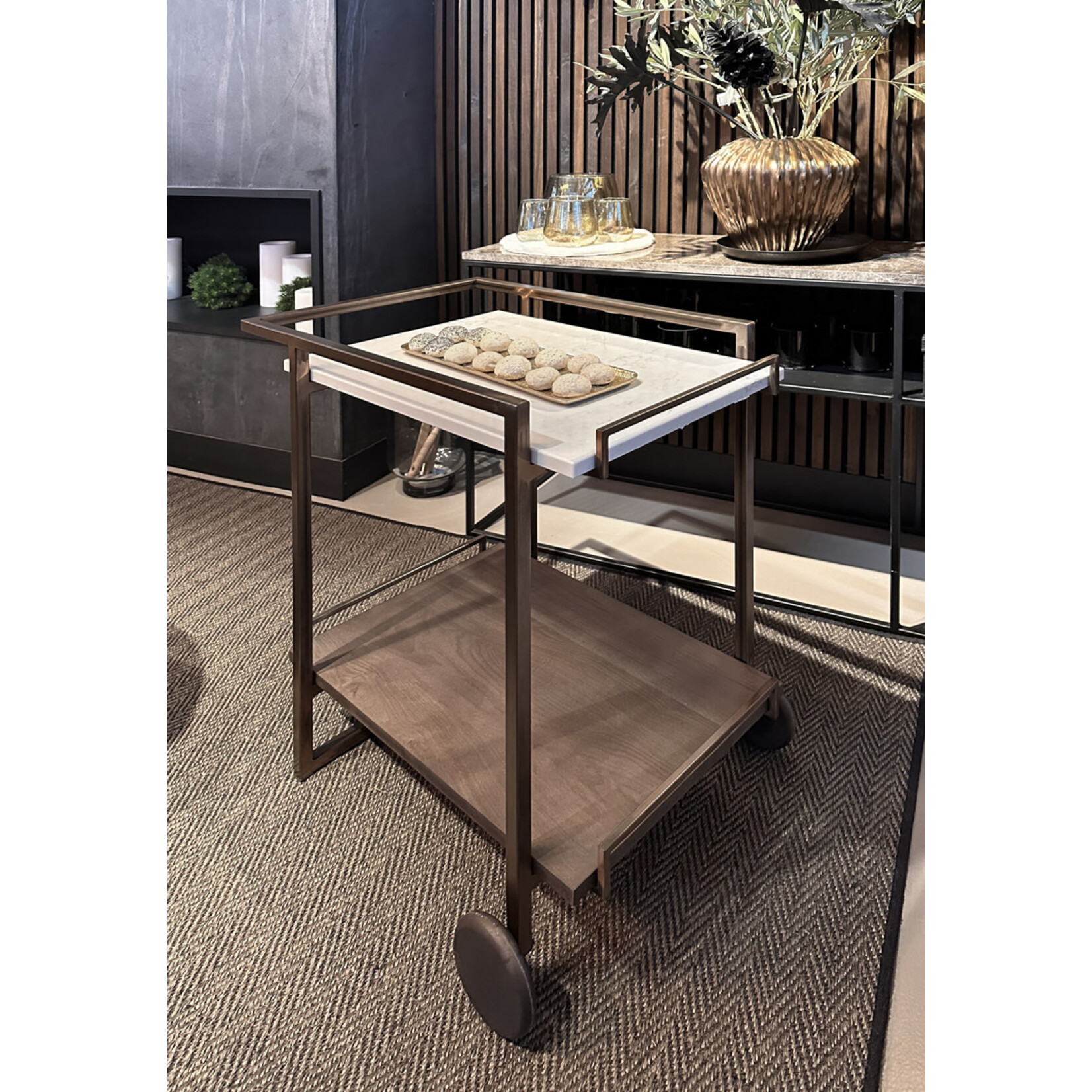 Servierwagen Rune 70x52xH74cm
