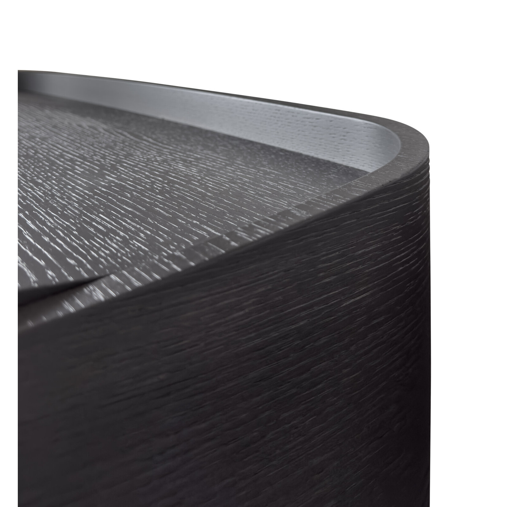 Kommode Lauren schwarz, 130x56xH76.5cm