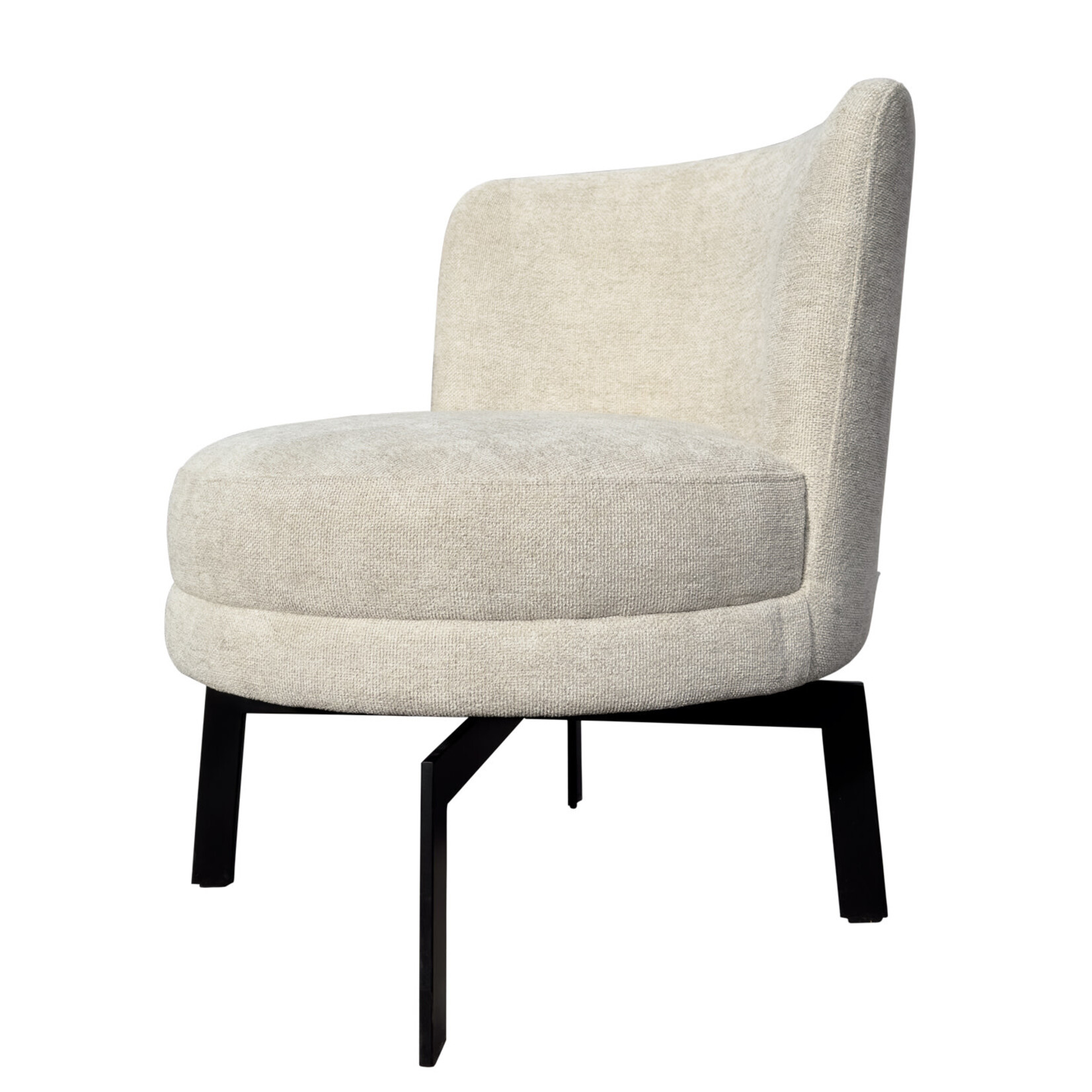 Lawson Sessel drehbar 65x67xH69cm, Stoff: Vinci 02