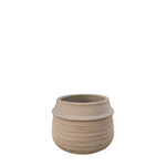 Evere Topf beige D22xH15cm