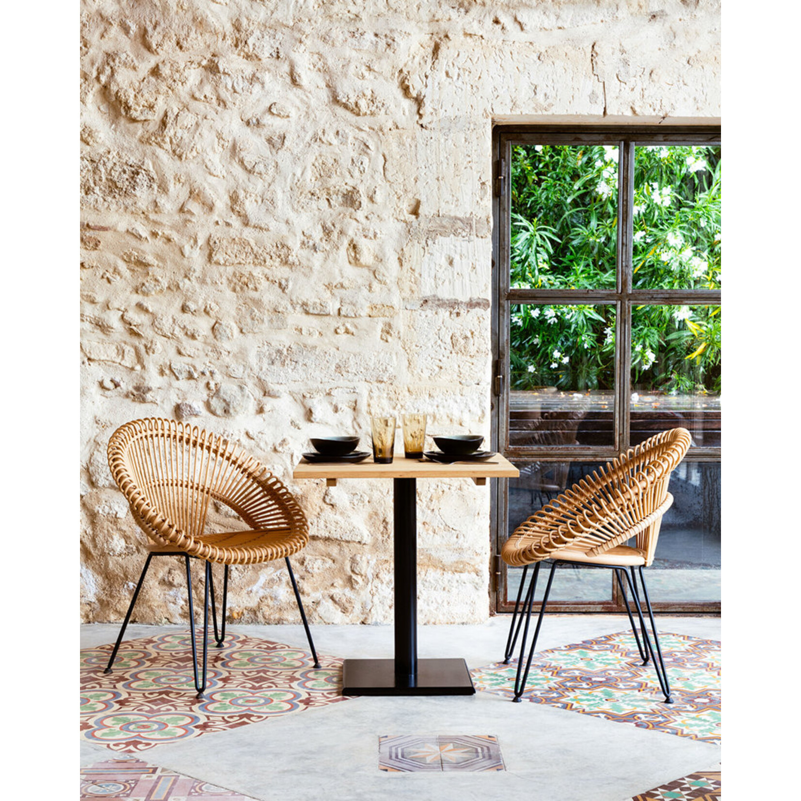 Quadro Bistrotisch Outdoor, 70x70cm