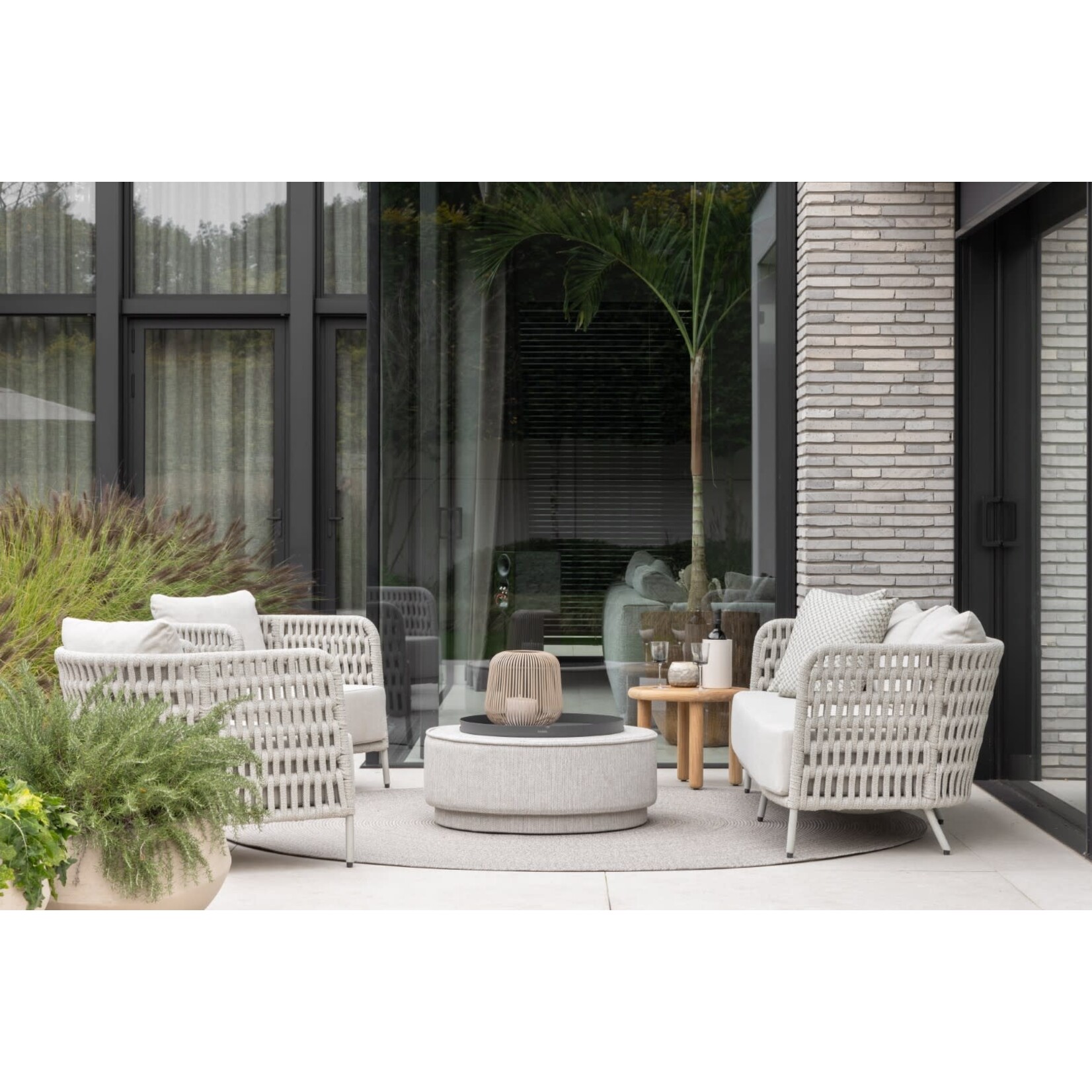Rapallo Loungesessel Outdoor, 88x78.5xSH41cm