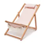 Sling Outdoor Lounge Chair, Pink/White, 79cm x 59cm x 93cm