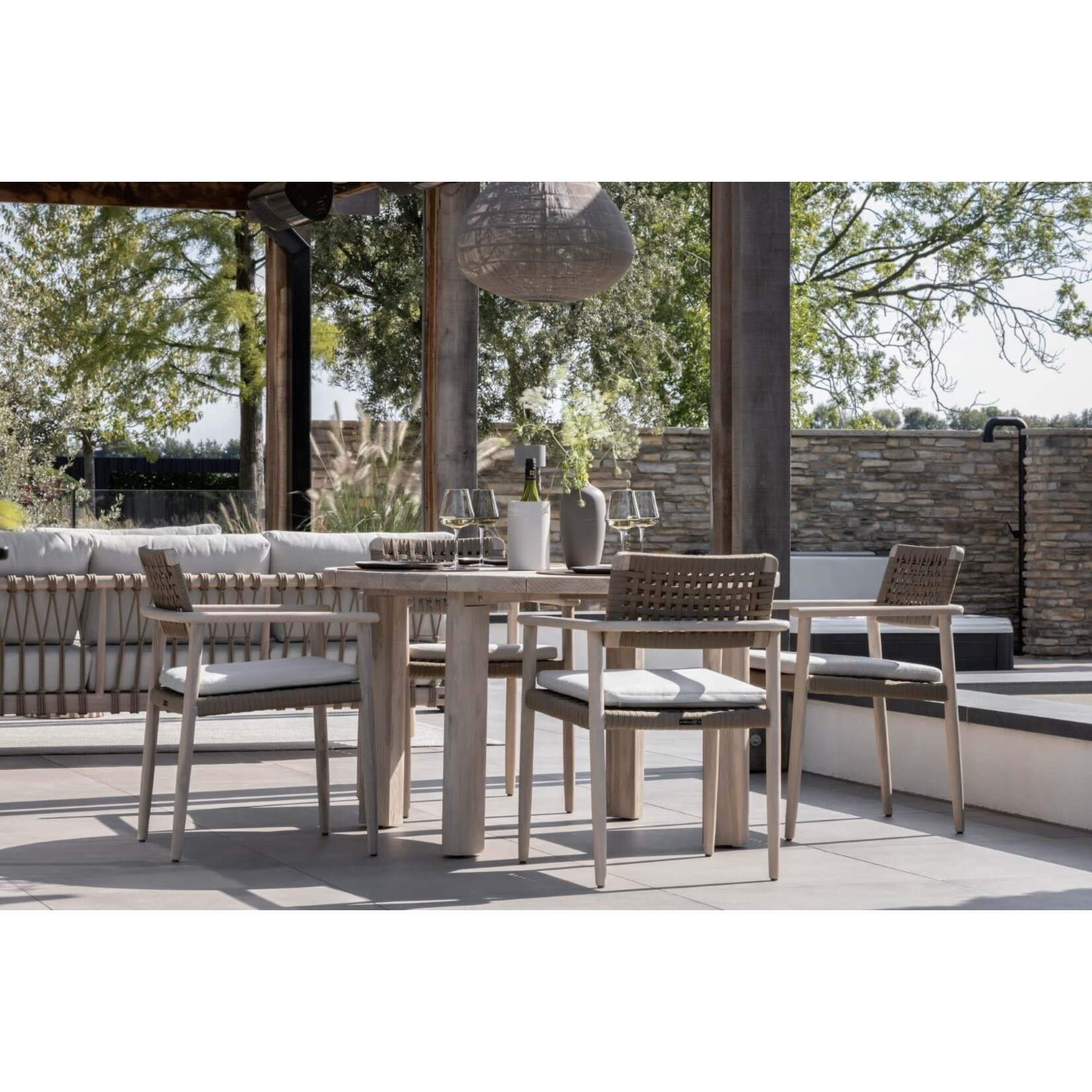Jago Outdoor Stuhl, 57x58.5xSH47.5cm