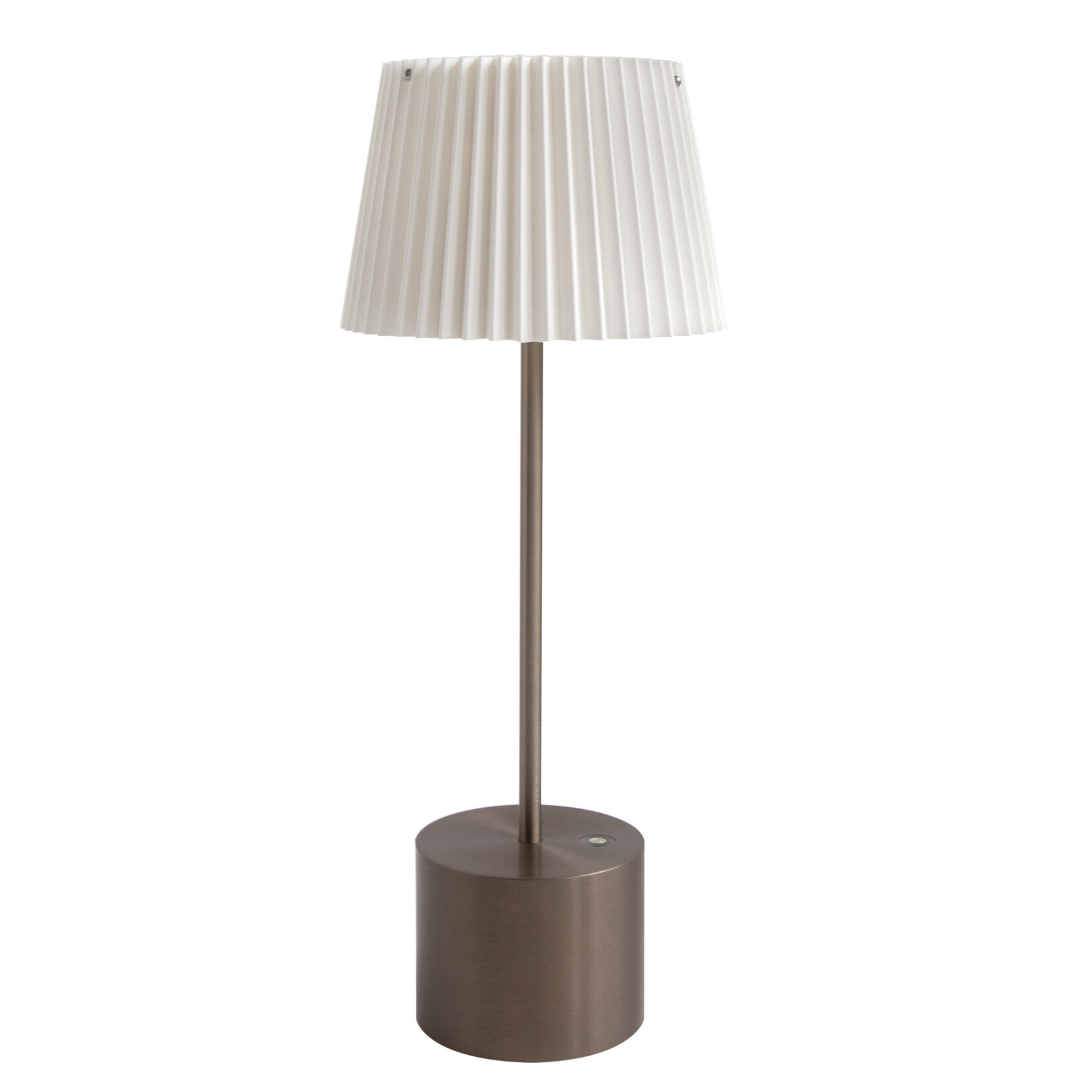 Tischlampe Hardy bronze, D13xH33cm