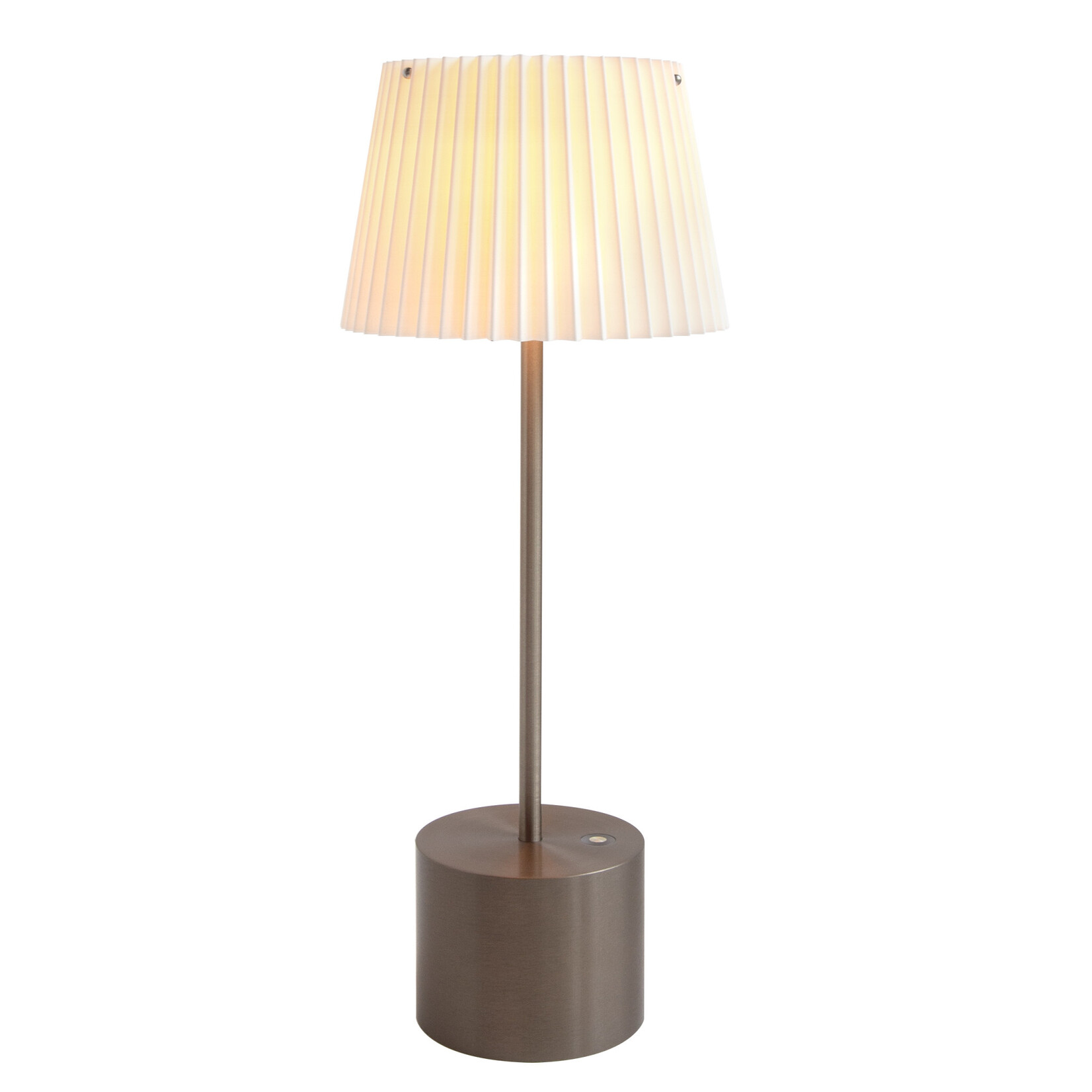 Tischlampe Hardy bronze, D13xH33cm