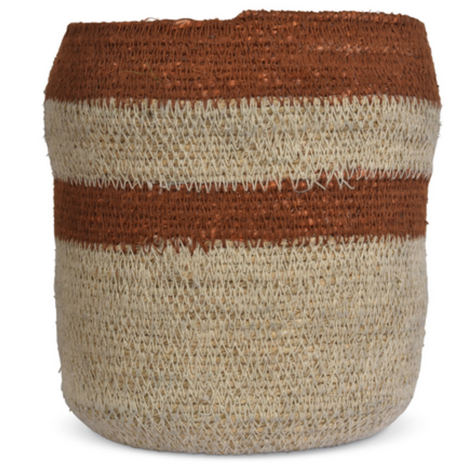 Korb aus Seegras D15xH17cm natur-braun