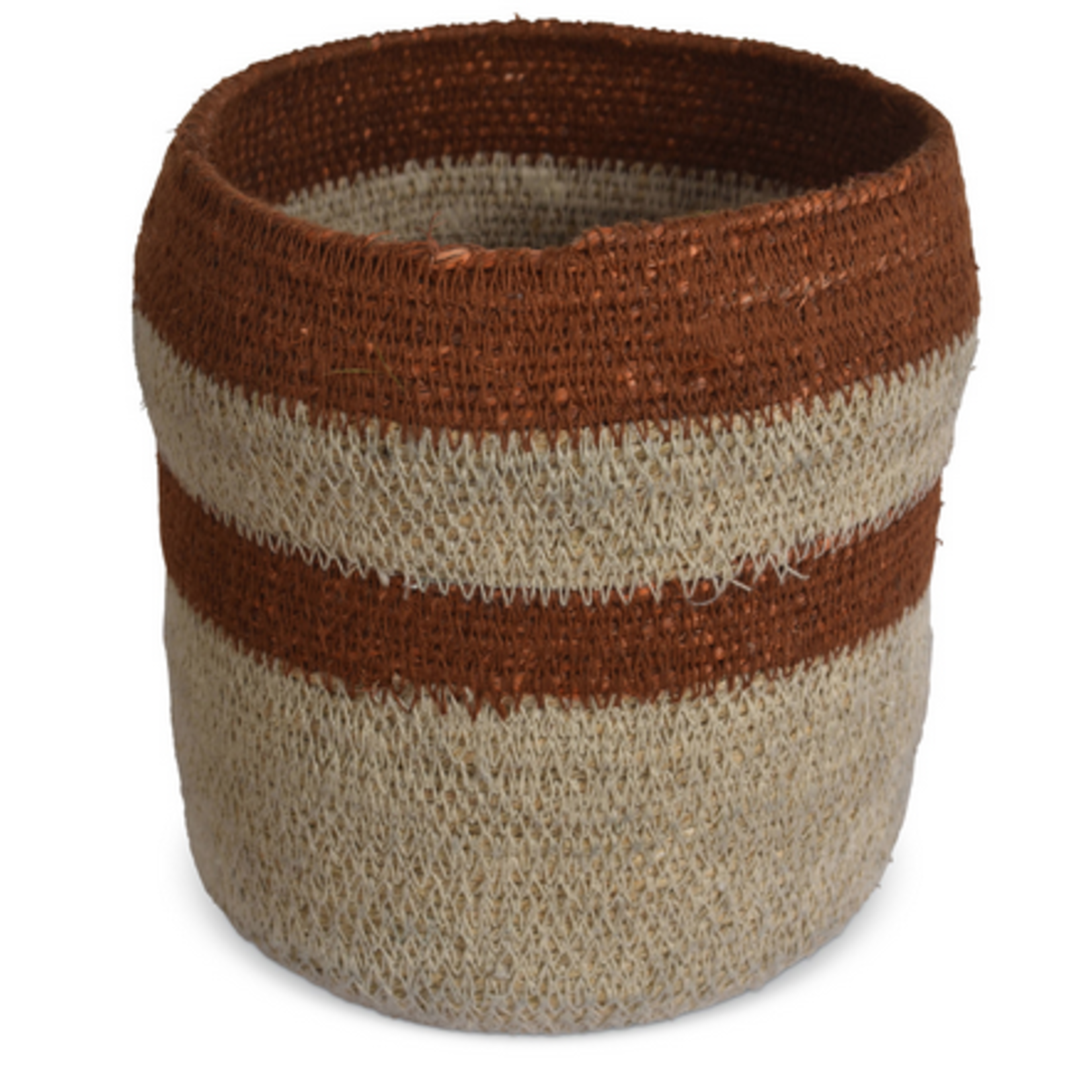 Korb aus Seegras D15xH17cm natur-braun