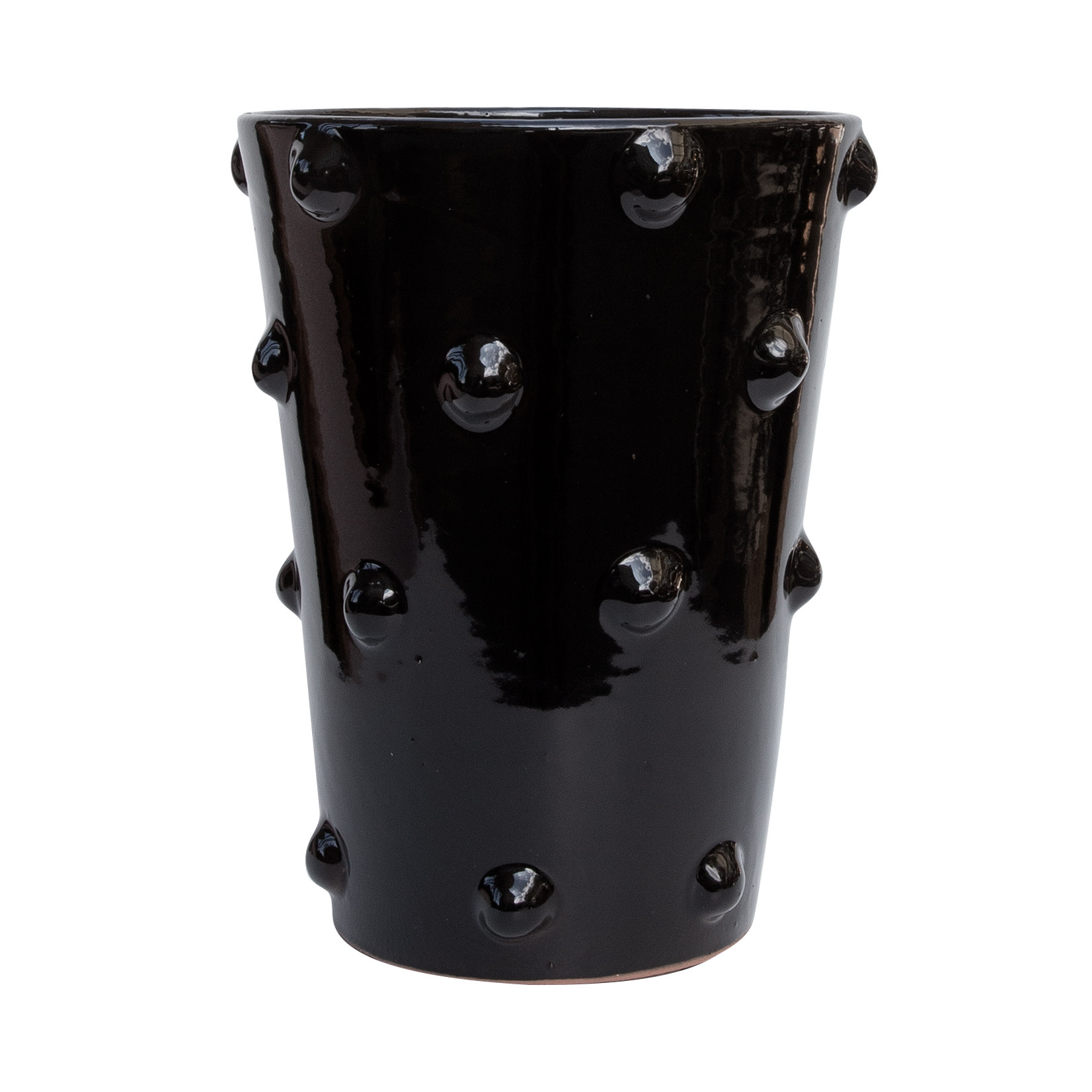 Kaktus Vase schwarz 18x30cm - Spectroom living and more GmbH
