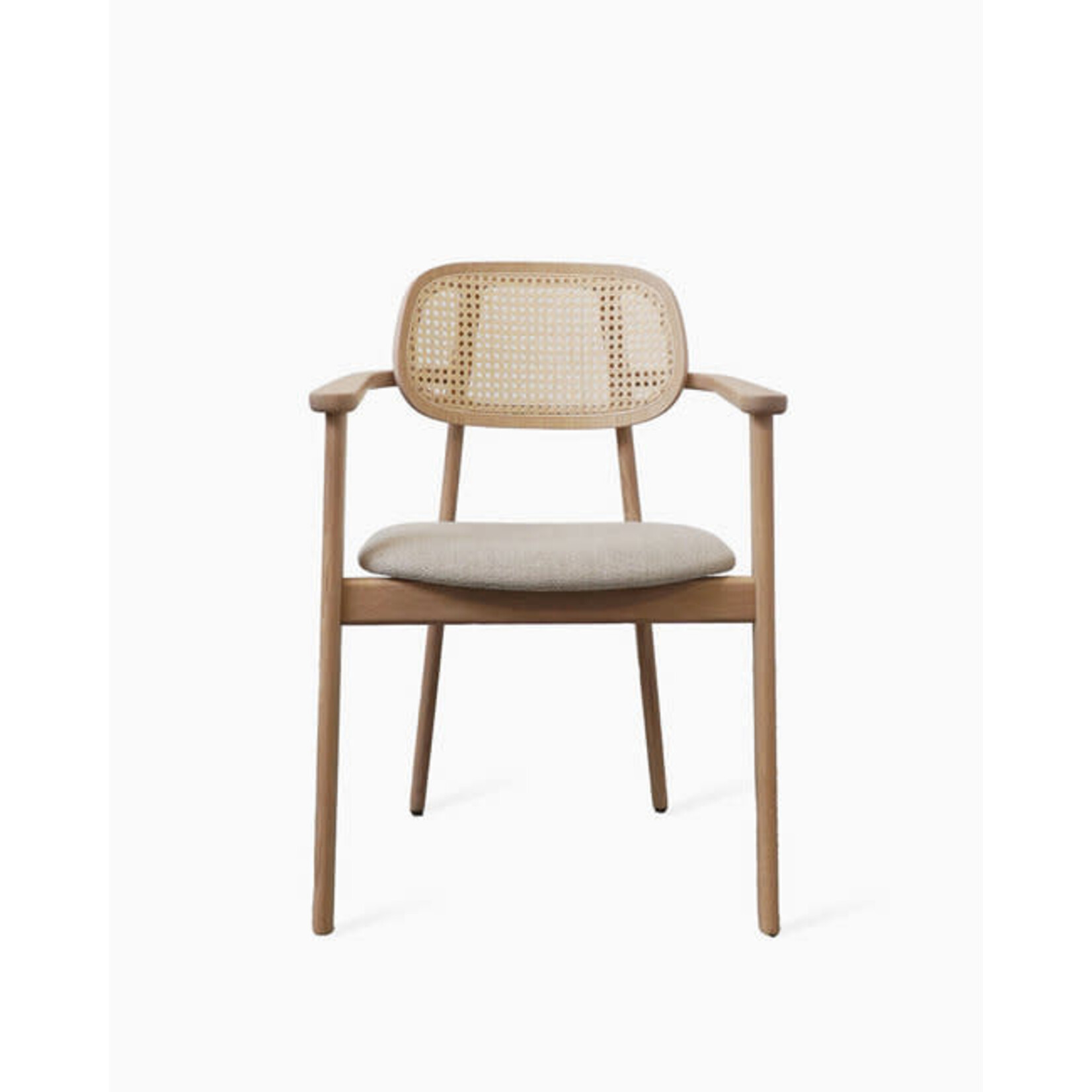 Theo Armlehnenstuhl, H84xB58xT54cm, Farbe: Natural Oak