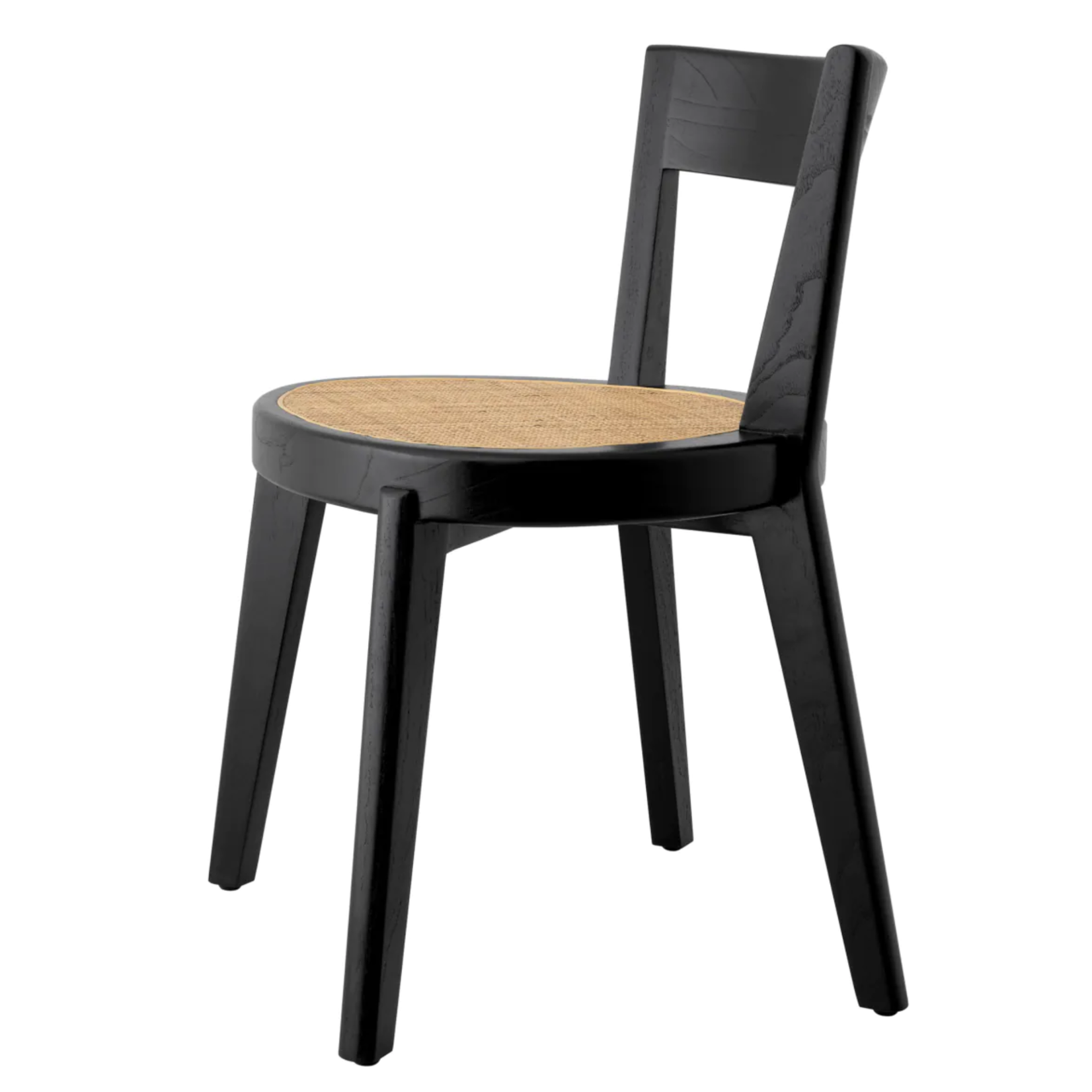 Alvear Stuhl 54x47xH75cm, schwarz