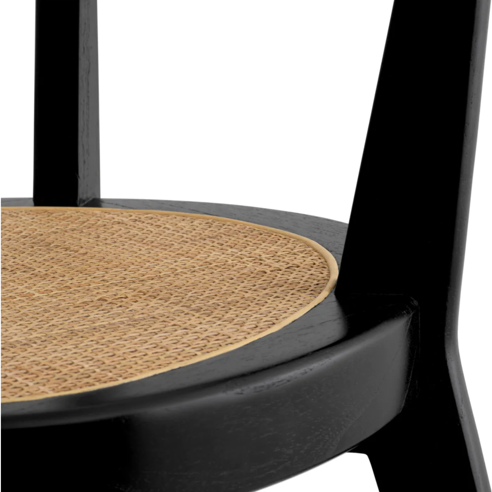 Alvear Stuhl 54x47xH75cm, schwarz