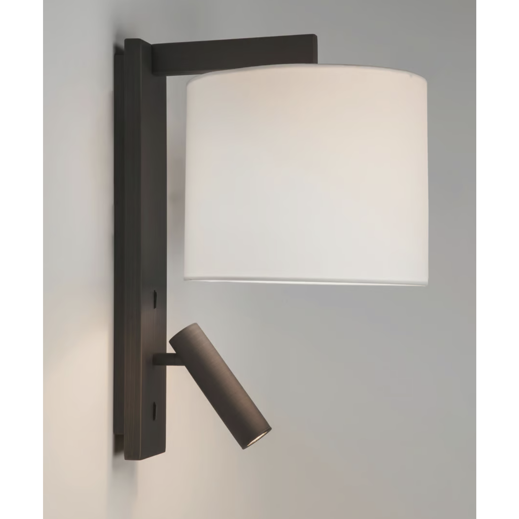 Roden Wandlampe, bronze/grey, 35x6cm