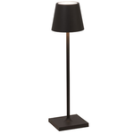Tischlampe schwarz D7xH27.5cm, outdoor