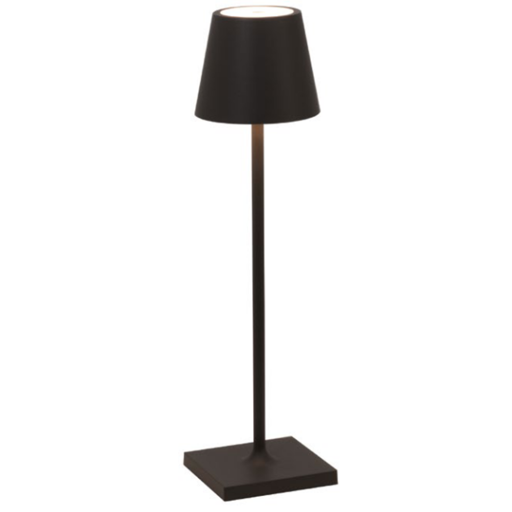 Tischlampe schwarz D7xH27.5cm, outdoor