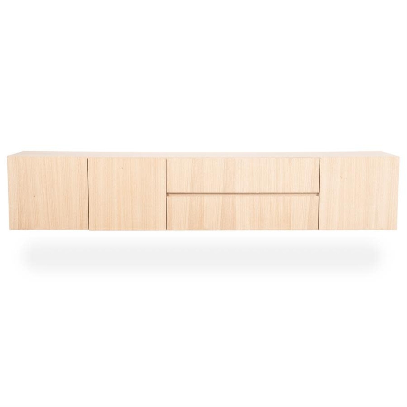 Tahoe Sideboard 210x42xH55cm, Eichenfurnier/Metall