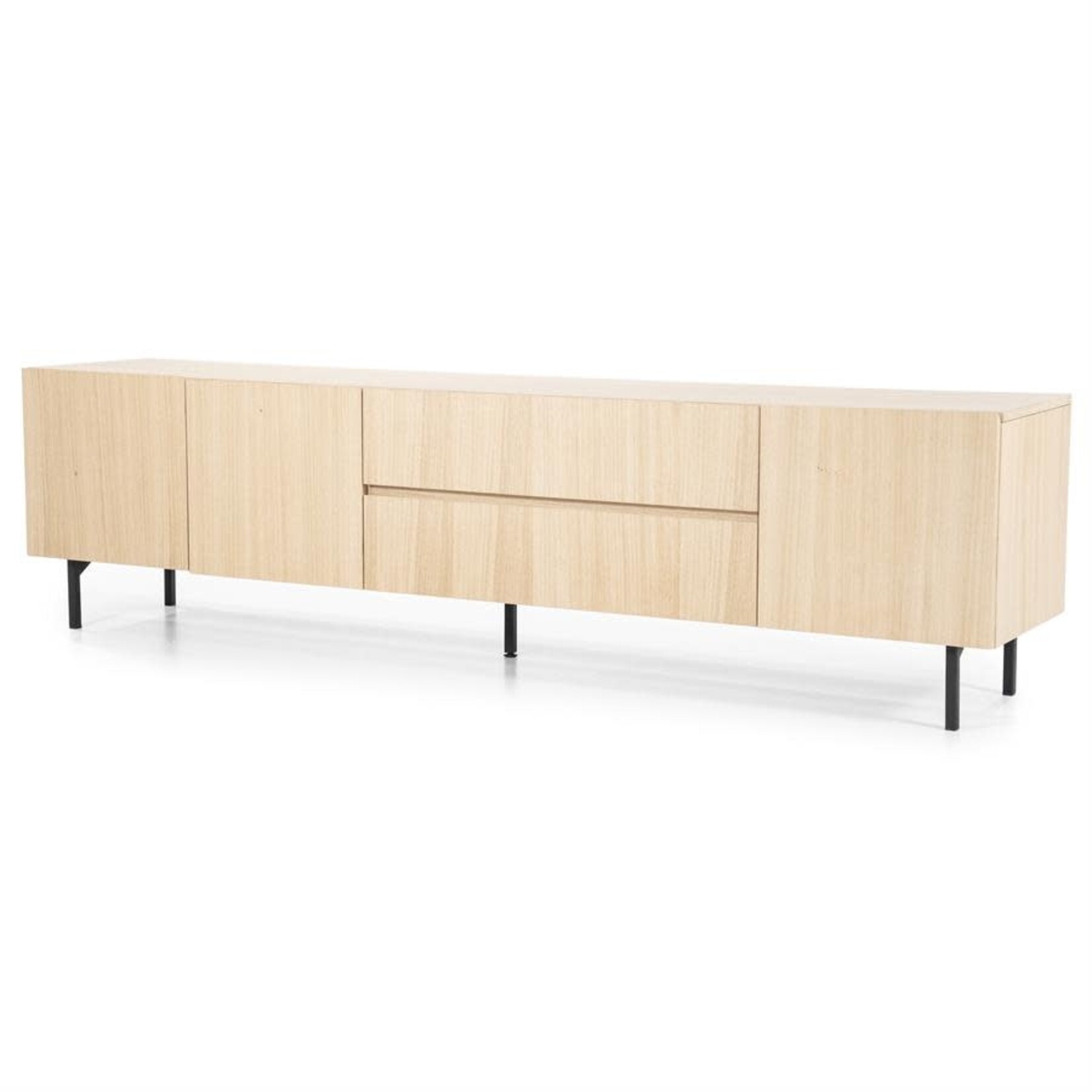 Tahoe Sideboard 210x42xH55cm, Eichenfurnier/Metall