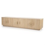 Roseville Sideboard 224x46xH50cm, Eiche & Eichenfurnier