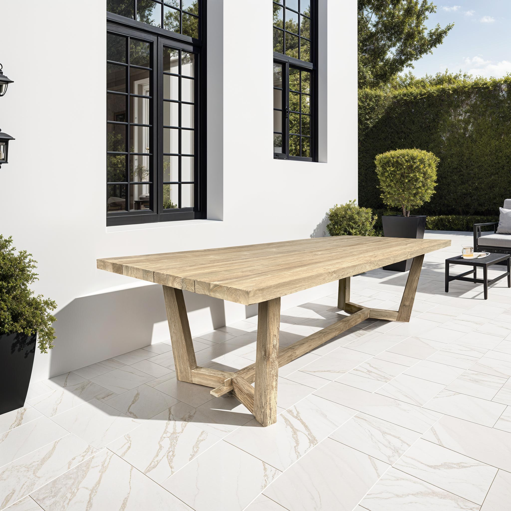 St. Andrews Tisch Teak, 260x105xH75cm