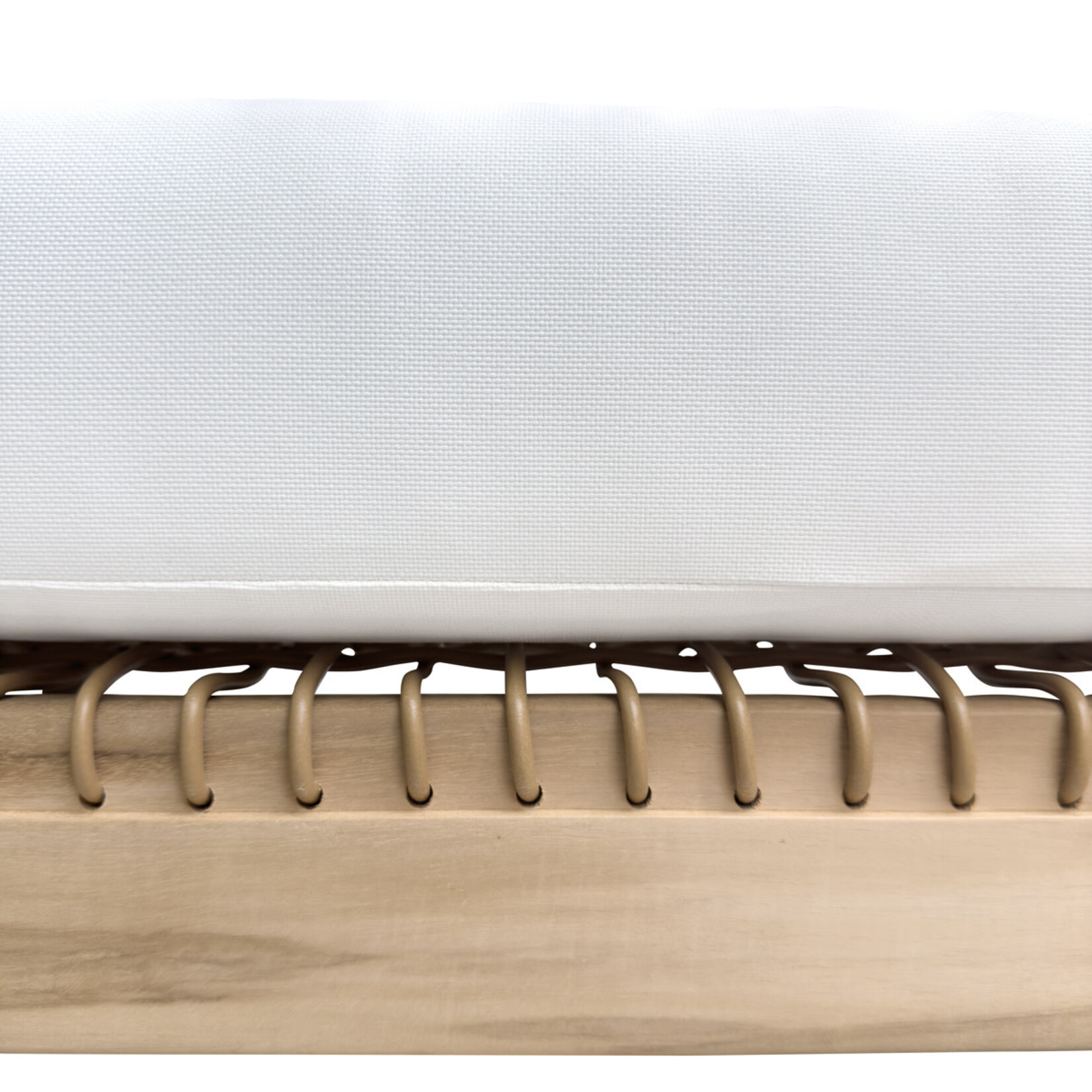Monte Rosa Tisch/Hocker, 78x78xH20cm inkl. Kissen weiss
