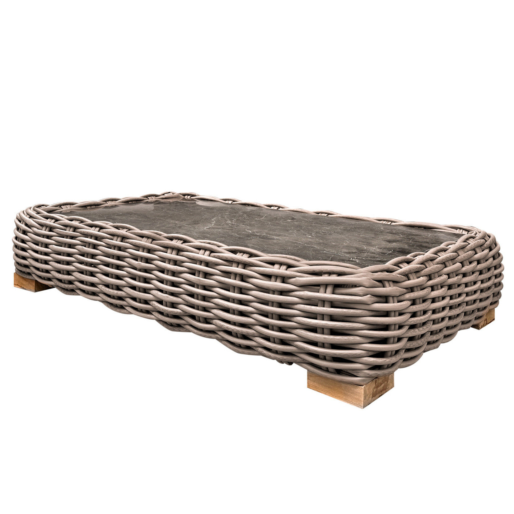 Lewiston Salontisch grau, 150x90cm