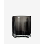 Glas Stripes 7.8xH8cm, 0.2L grau