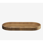 Tablett oval 35x16xH2.4 cm, Weidenholz