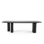 Wally Esstisch 300x100cm, schwarz