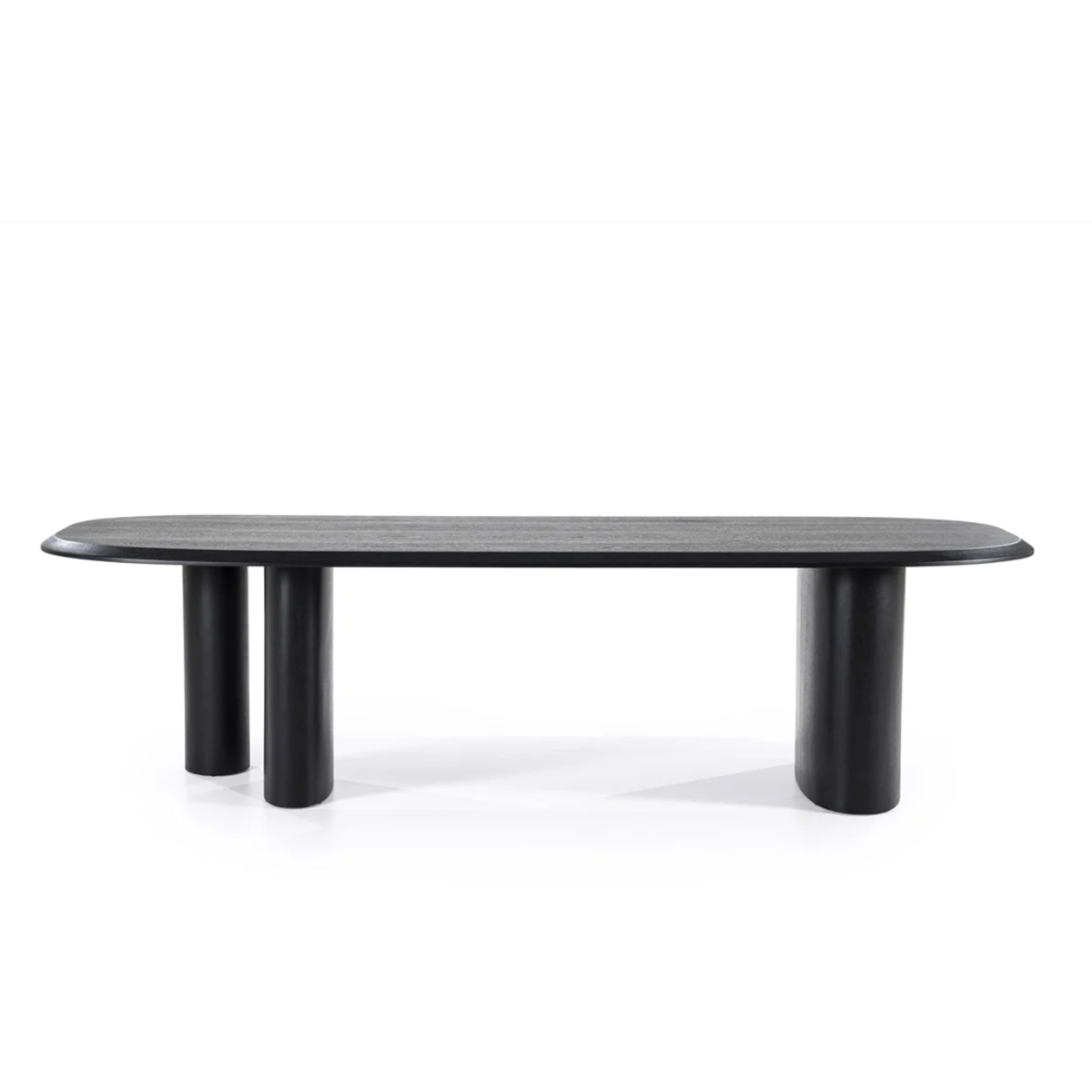Wally Esstisch 300x100cm, schwarz