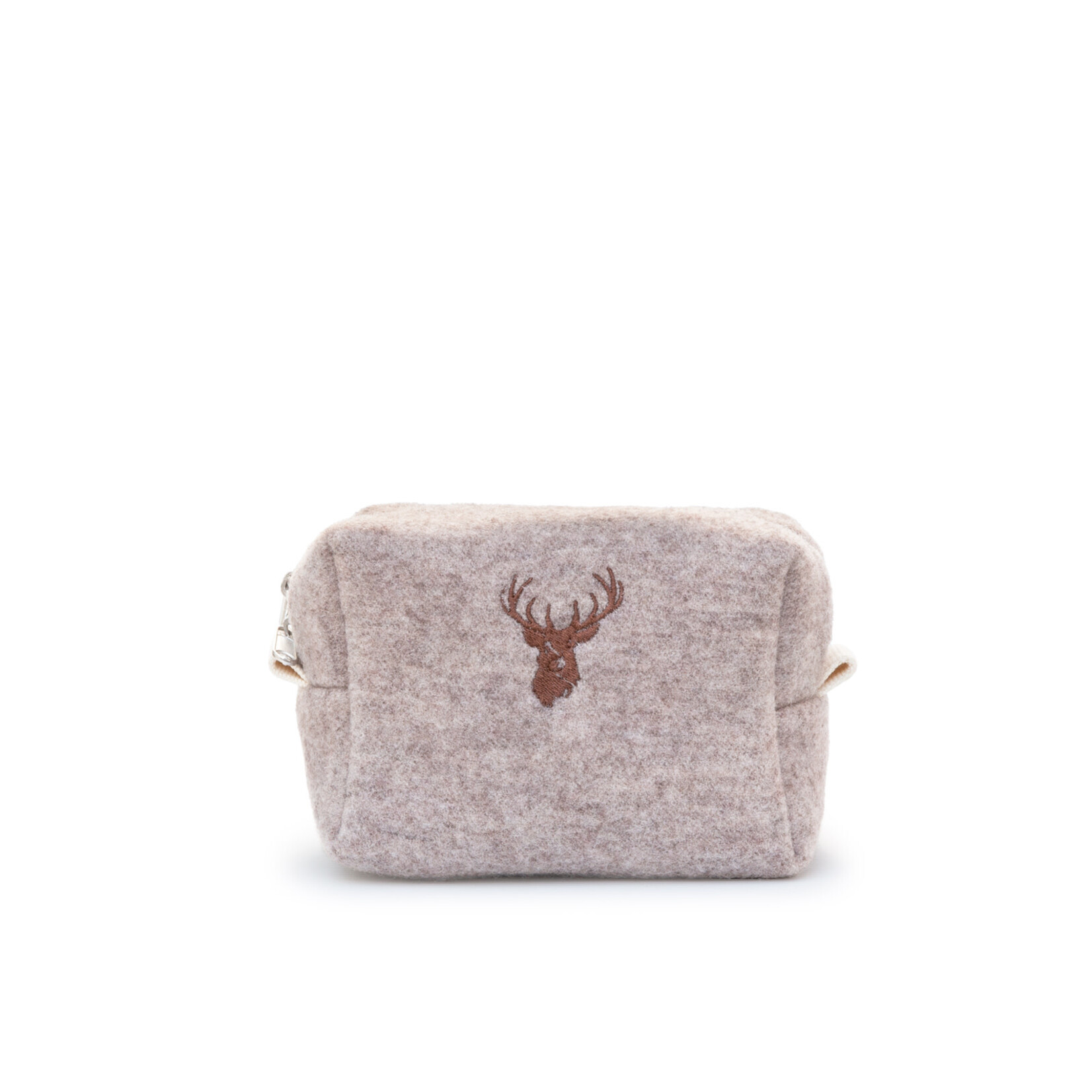 Necessaire Filz M beige 15x10xH11cm