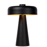 Oscar Tischlampe schwarz  30x30H40cm