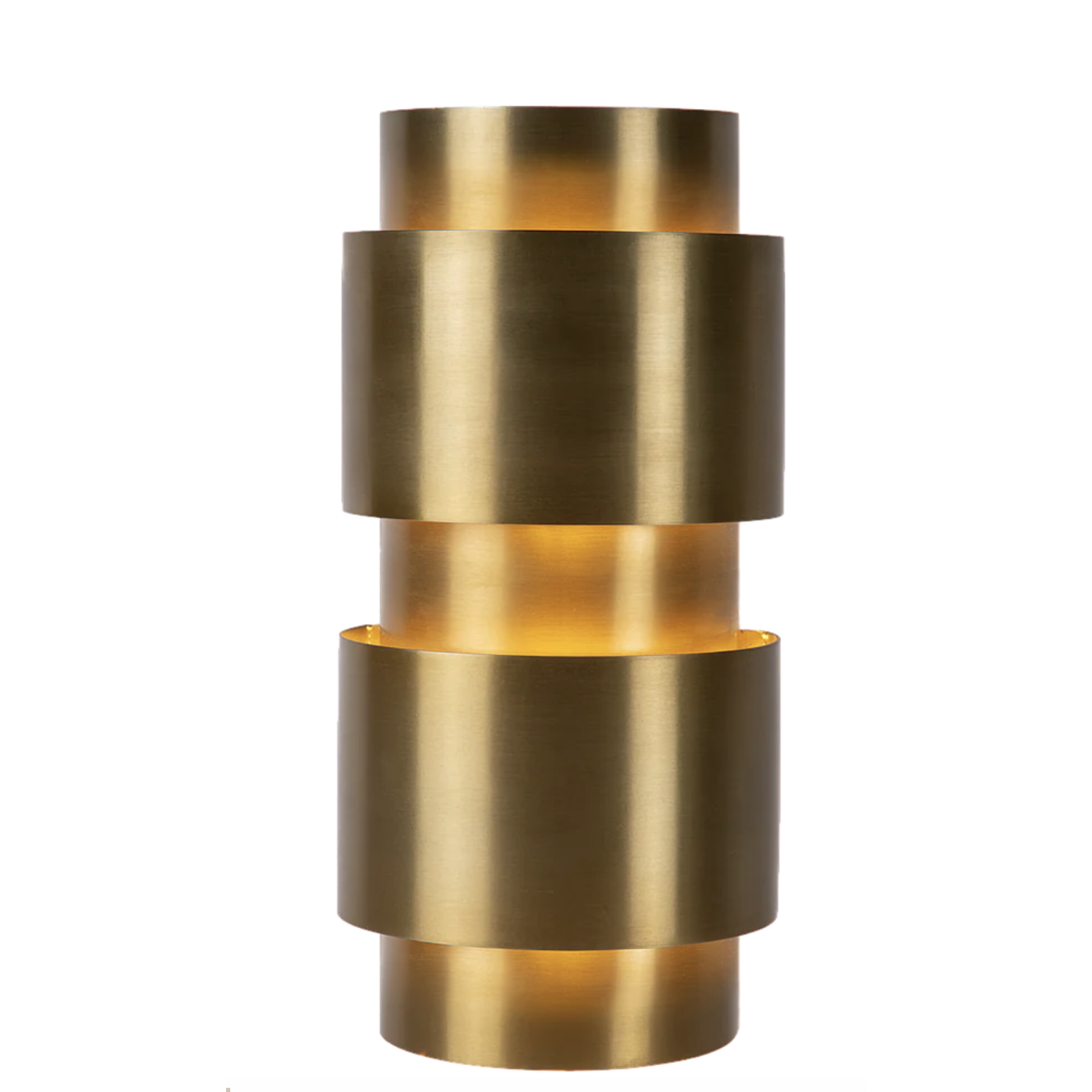 Dolder  Wandlampe gold matt   26x26xH51cm
