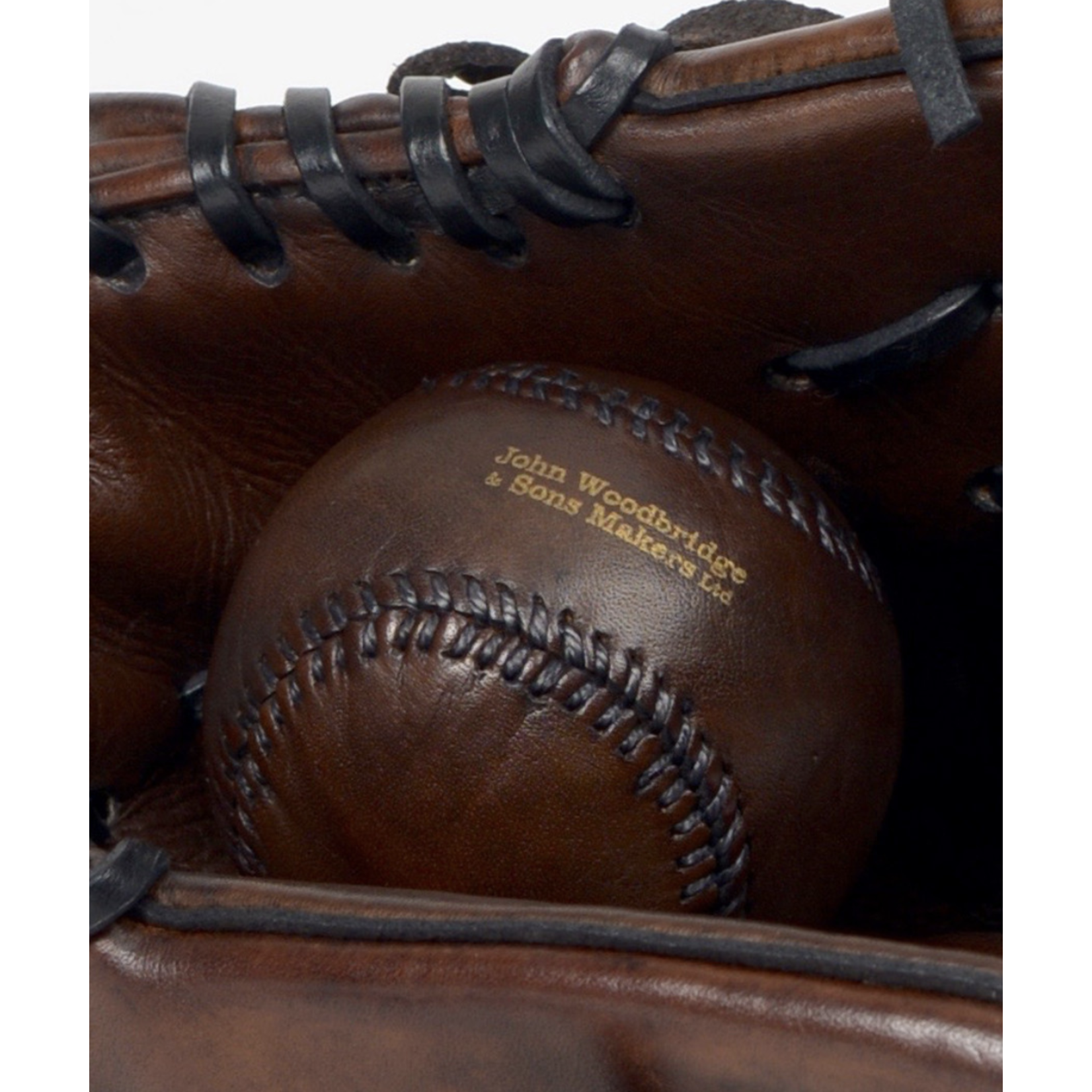 Baseball Ball Leder braun