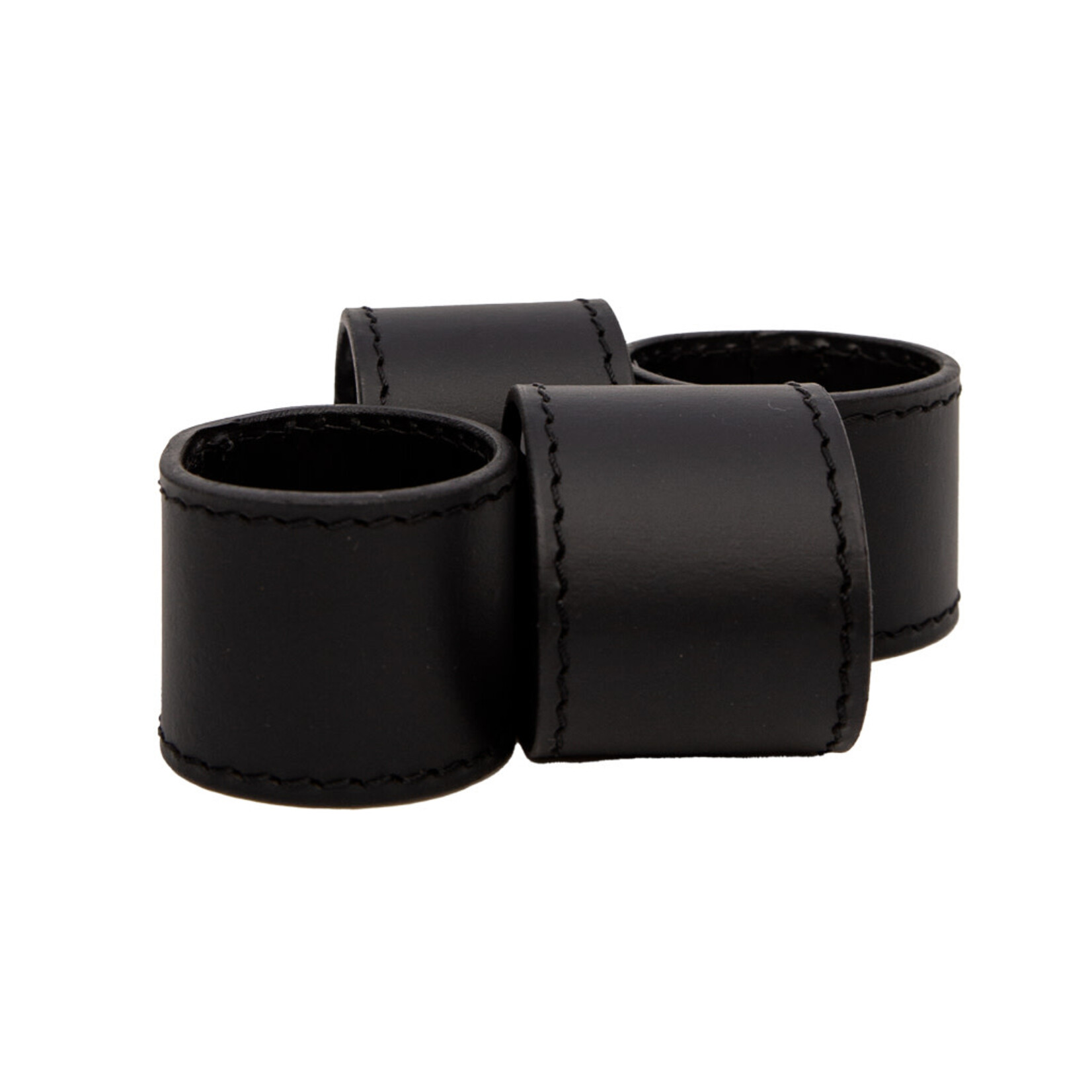 Serviettenring  Leder schwarz