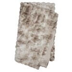 Kunstfelldecke sand 140x220cm, 100% PES